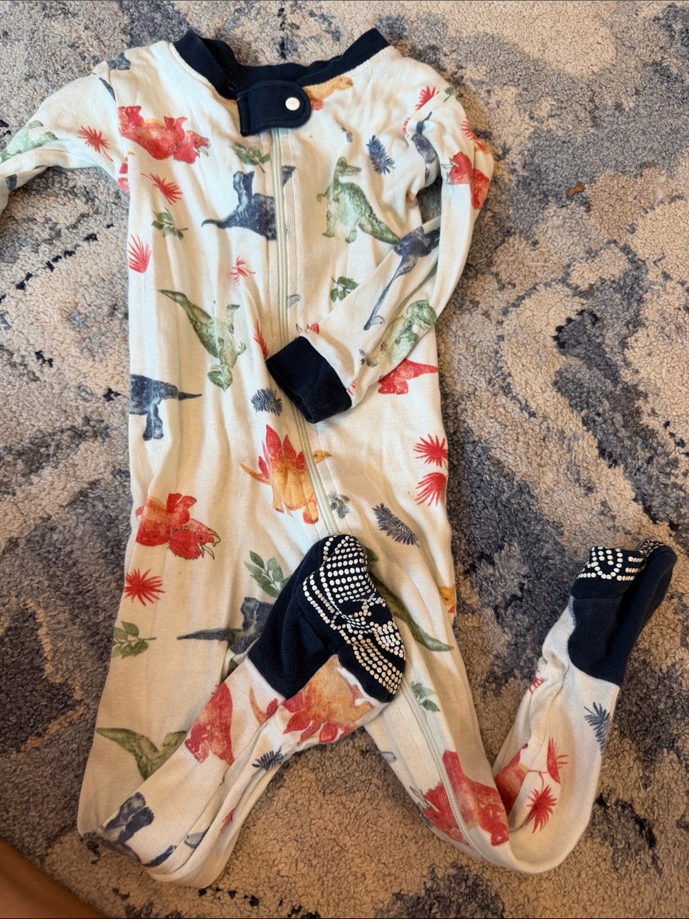 Burt’s bees dinosaur pajamas